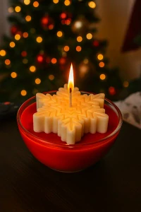 Svíčka - Zimní Vločka